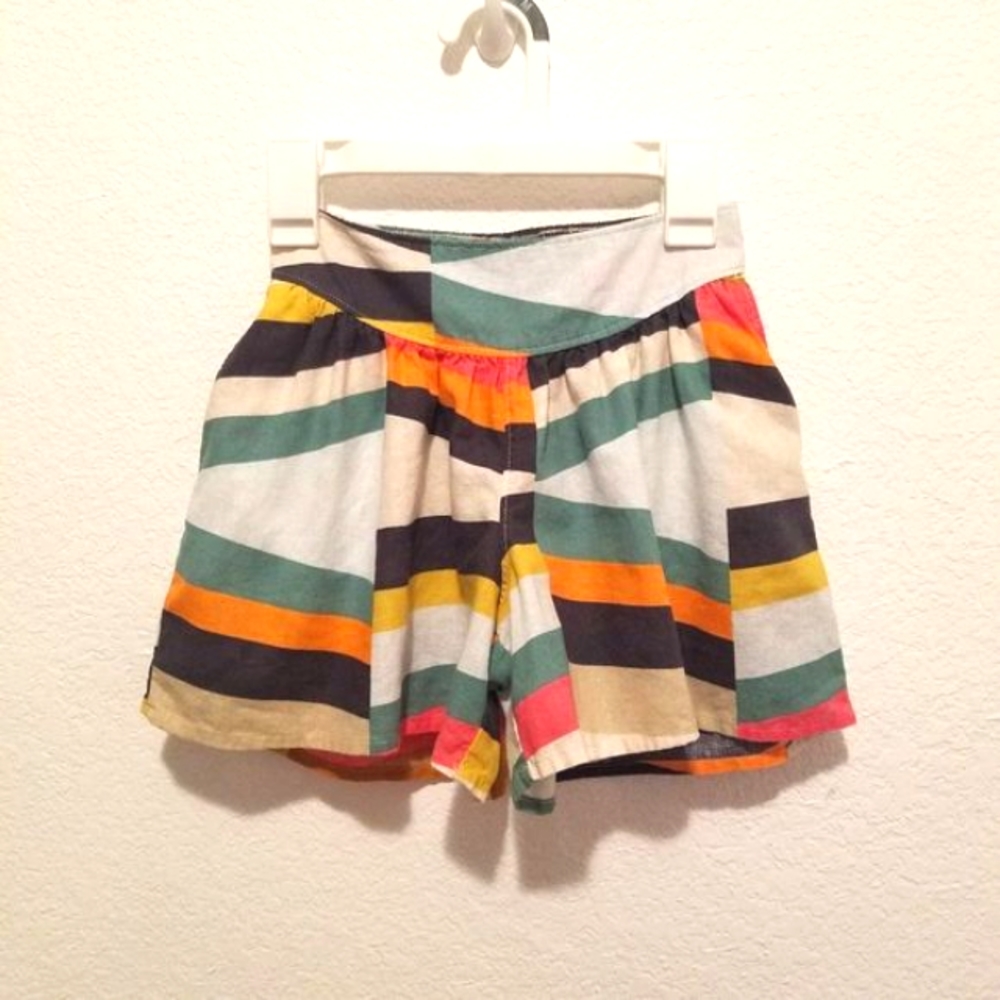 Tea Collection Patterned Culottes Rug Chevron Little Girl size 6